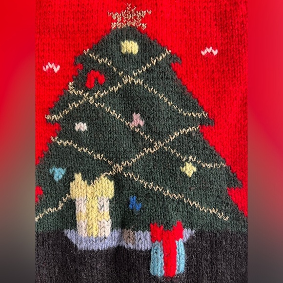 Rare Vintage BEREK 100% Wool Holiday Knitted
Christmas Sweater Vest Size Medium - Picture 11 of 14